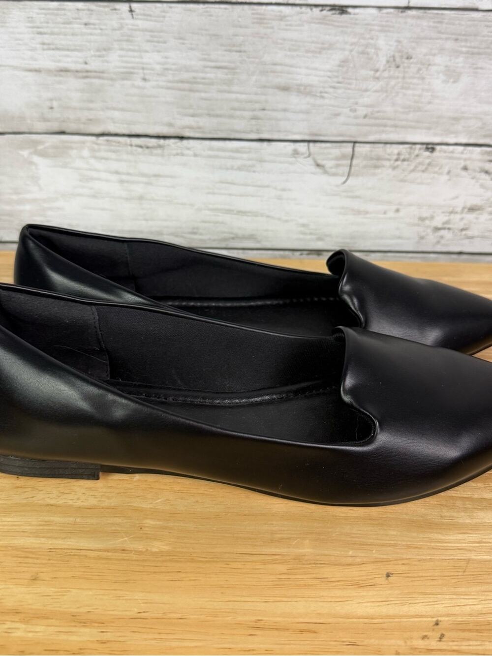 Musshoe pointed toe flats Size 9 Black